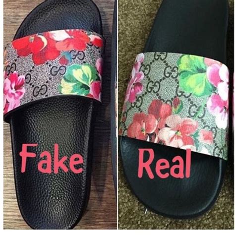 fake gucci women's slides|how to authenticate gucci shoes.